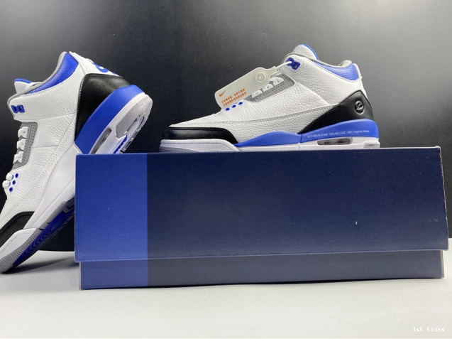 Jordan CT8532-040 White Air Blue Retro 3 0815